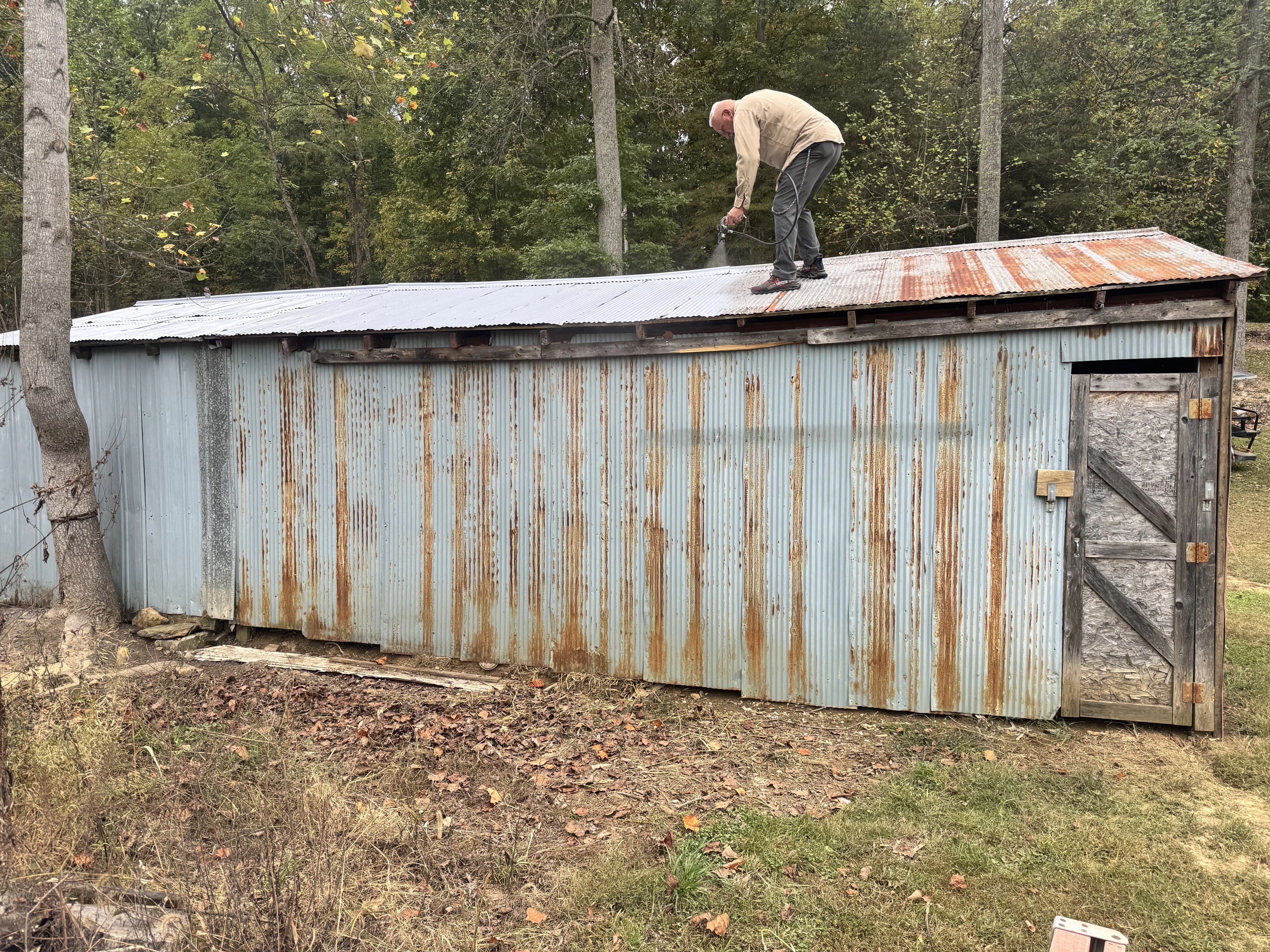 Greg at work